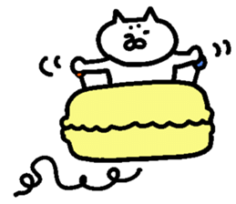 The cat which I drew 13 sticker #10465225