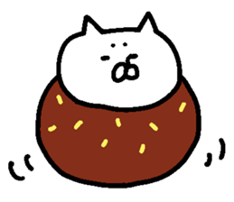 The cat which I drew 13 sticker #10465226