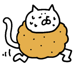 The cat which I drew 13 sticker #10465227
