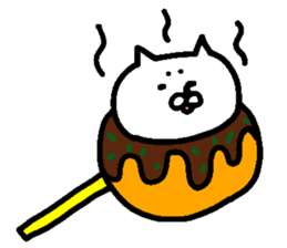 The cat which I drew 13 sticker #10465230