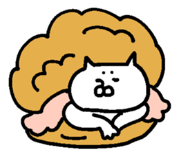 The cat which I drew 13 sticker #10465231