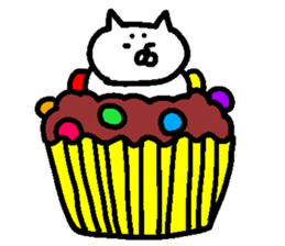 The cat which I drew 13 sticker #10465238