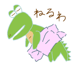 Crocodile girls sticker #10465295