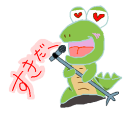 Crocodile girls sticker #10465309