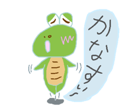 Crocodile girls sticker #10465311