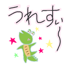 Crocodile girls sticker #10465312