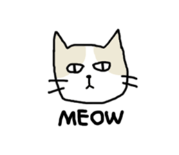 cool cool cat sticker #10465400