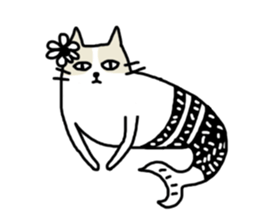 cool cool cat sticker #10465405