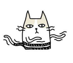 cool cool cat sticker #10465411