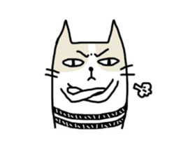 cool cool cat sticker #10465413