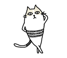 cool cool cat sticker #10465430