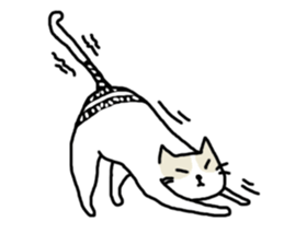 cool cool cat sticker #10465431