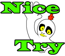 You can Fly !! DOYA Bird . sticker #10465480