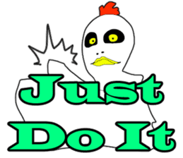 You can Fly !! DOYA Bird . sticker #10465483