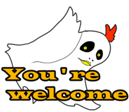 You can Fly !! DOYA Bird . sticker #10465490