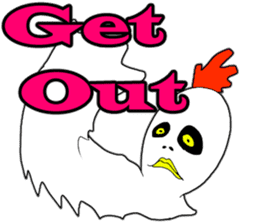 You can Fly !! DOYA Bird . sticker #10465493