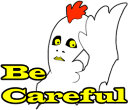 You can Fly !! DOYA Bird . sticker #10465496