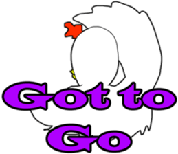 You can Fly !! DOYA Bird . sticker #10465497