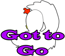 You can Fly !! DOYA Bird . sticker #10465497