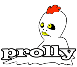 You can Fly !! DOYA Bird . sticker #10465499