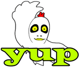 You can Fly !! DOYA Bird . sticker #10465500