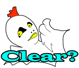 You can Fly !! DOYA Bird . sticker #10465503