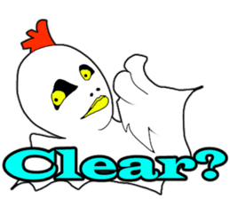 You can Fly !! DOYA Bird . sticker #10465503