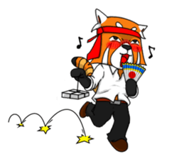 Lesser panda (Office) sticker #10465617