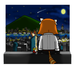 Lesser panda (Office) sticker #10465621