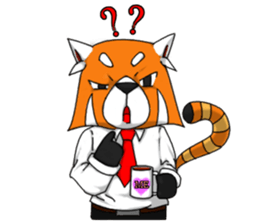 Lesser panda (Office) sticker #10465622
