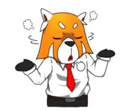 Lesser panda (Office) sticker #10465635