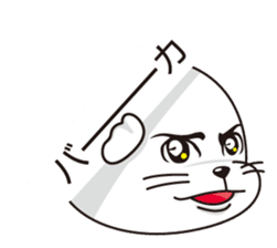 Balloon and handsome seal sticker #10465992