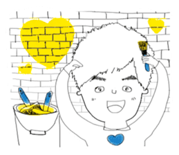 Shiro's work daily sticker #10466906