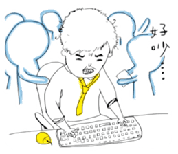 Shiro's work daily sticker #10466910