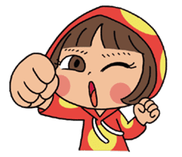 Mari, Wonder Girl by Pex sticker #10466920