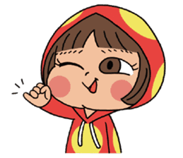 Mari, Wonder Girl by Pex sticker #10466923