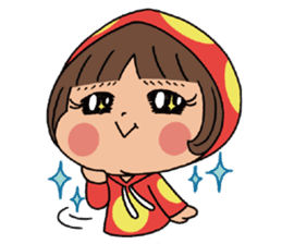 Mari, Wonder Girl by Pex sticker #10466926