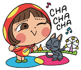 Mari, Wonder Girl by Pex sticker #10466932