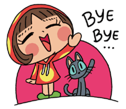 Mari, Wonder Girl by Pex sticker #10466933