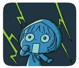 Mari, Wonder Girl by Pex sticker #10466936