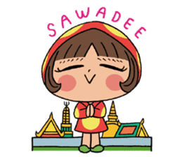 Mari, Wonder Girl by Pex sticker #10466939