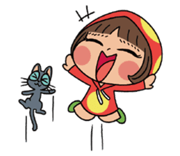 Mari, Wonder Girl by Pex sticker #10466941
