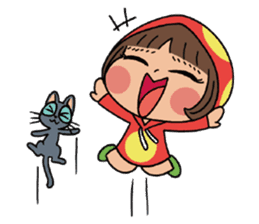 Mari, Wonder Girl by Pex sticker #10466941