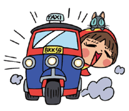 Mari, Wonder Girl by Pex sticker #10466947