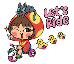 Mari, Wonder Girl by Pex sticker #10466952
