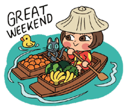 Mari, Wonder Girl by Pex sticker #10466954