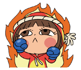 Mari, Wonder Girl by Pex sticker #10466956