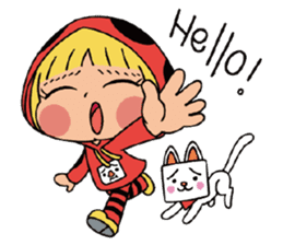 Mari, Wonder Girl by Pex sticker #10466957