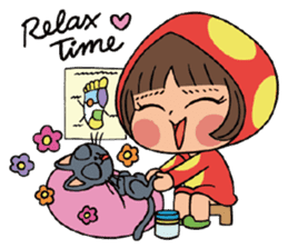 Mari, Wonder Girl by Pex sticker #10466958