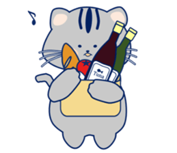 Drinker Cats sticker #10467286